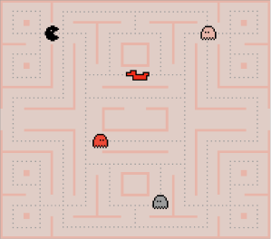 Pac-man game illustration